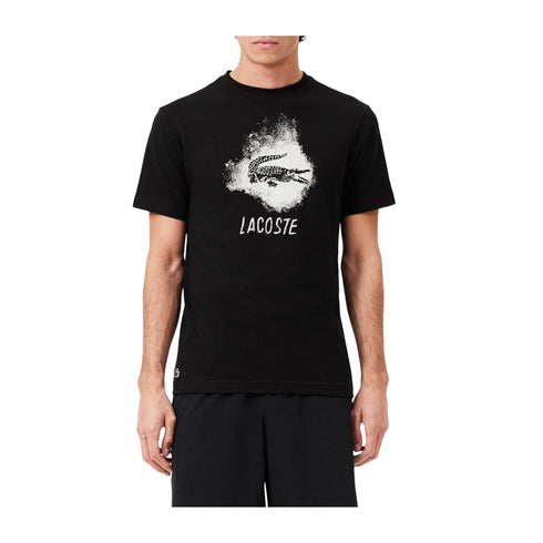 Lacoste T-shirt T-shirt Uomo stampa a coccodrillo 4 - Francavilla Moda